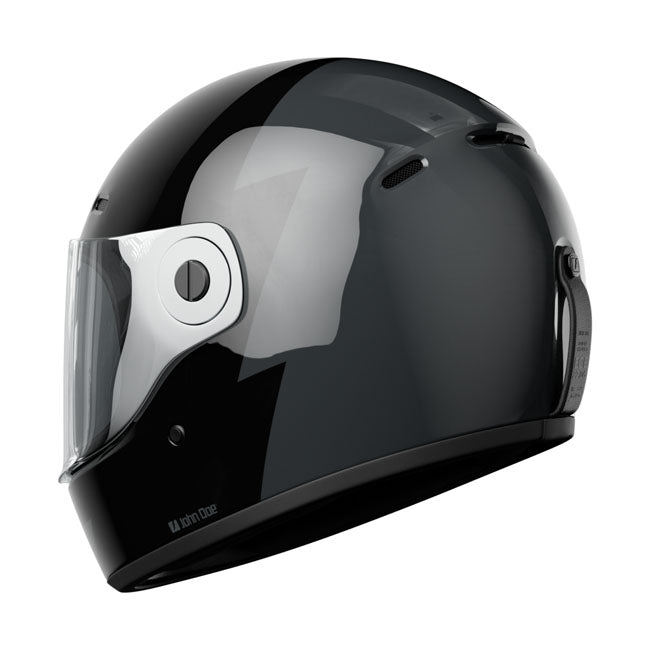 John Doe JD/One Signature Full Face Helmet Black / Grey FREE 1 YEAR Returns, FREE UK Delivery | ThrottleChimp