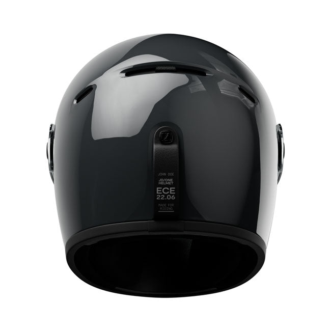 John Doe JD/One Signature Full Face Helmet Black / Grey FREE 1 YEAR Returns, FREE UK Delivery | ThrottleChimp