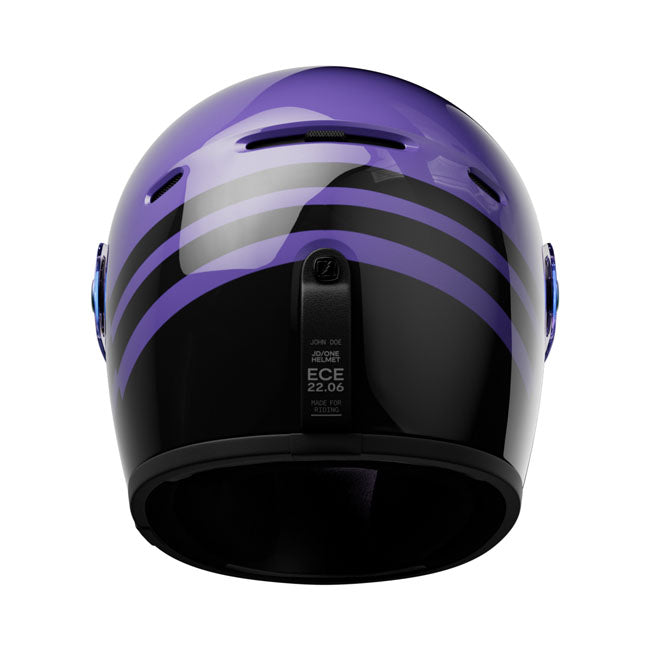 John Doe JD/One Spectral Full Face Helmet Purple FREE 1 YEAR Returns, FREE UK Delivery | ThrottleChimp