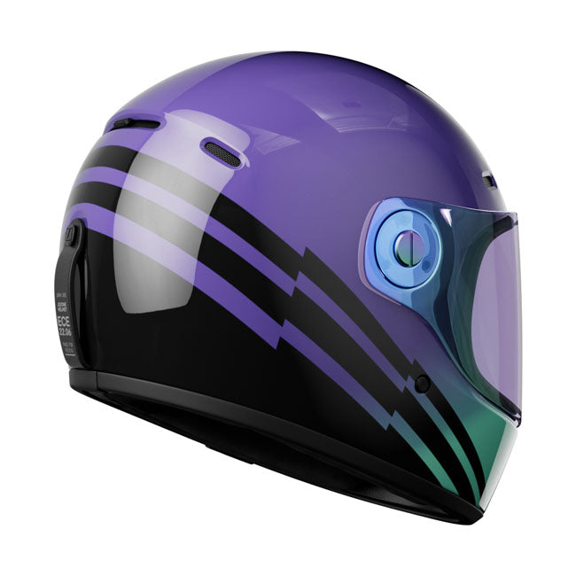 John Doe JD/One Spectral Full Face Helmet Purple FREE 1 YEAR Returns, FREE UK Delivery | ThrottleChimp