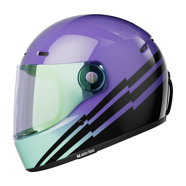 John Doe JD/One Spectral Full Face Helmet Purple FREE 1 YEAR Returns, FREE UK Delivery | ThrottleChimp