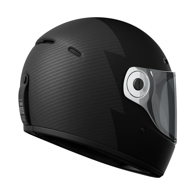 John Doe JD/One Signature Frozen Full Face Helmet Black / Carbon FREE 1 YEAR Returns, FREE UK Delivery | ThrottleChimp