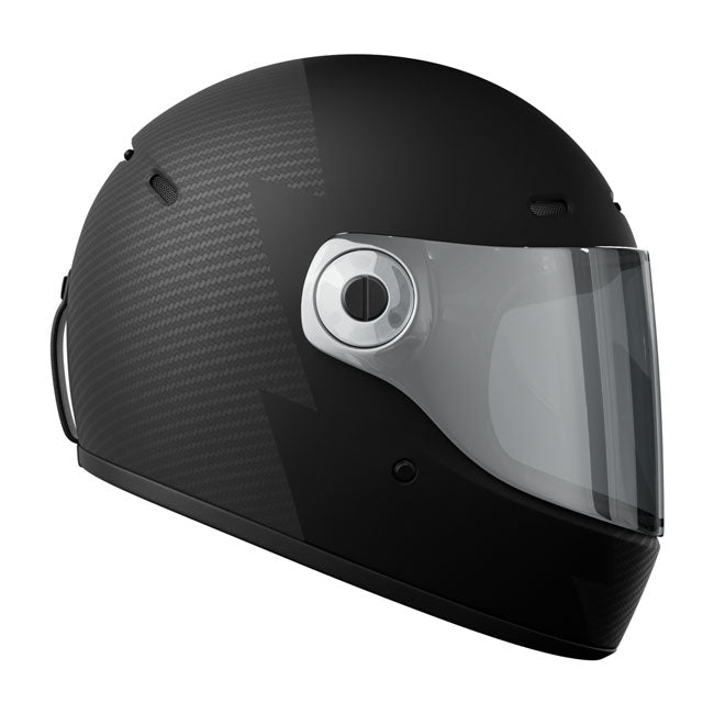 John Doe JD/One Signature Frozen Full Face Helmet Black / Carbon FREE 1 YEAR Returns, FREE UK Delivery | ThrottleChimp