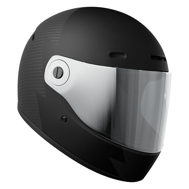 John Doe JD/One Signature Frozen Full Face Helmet Black / Carbon FREE 1 YEAR Returns, FREE UK Delivery | ThrottleChimp