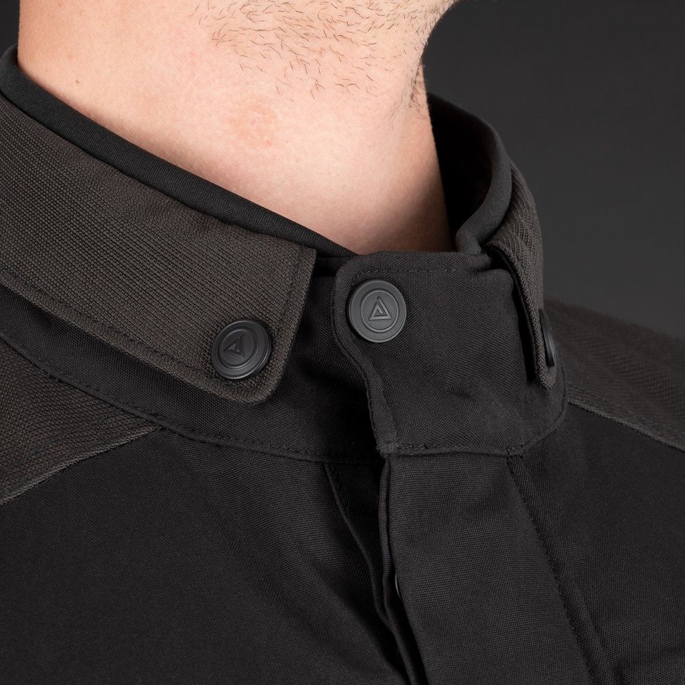 Oxford Barkston Dry2Dry Textile Jacket Black FREE 1 YEAR Returns, FREE UK Delivery | ThrottleChimp