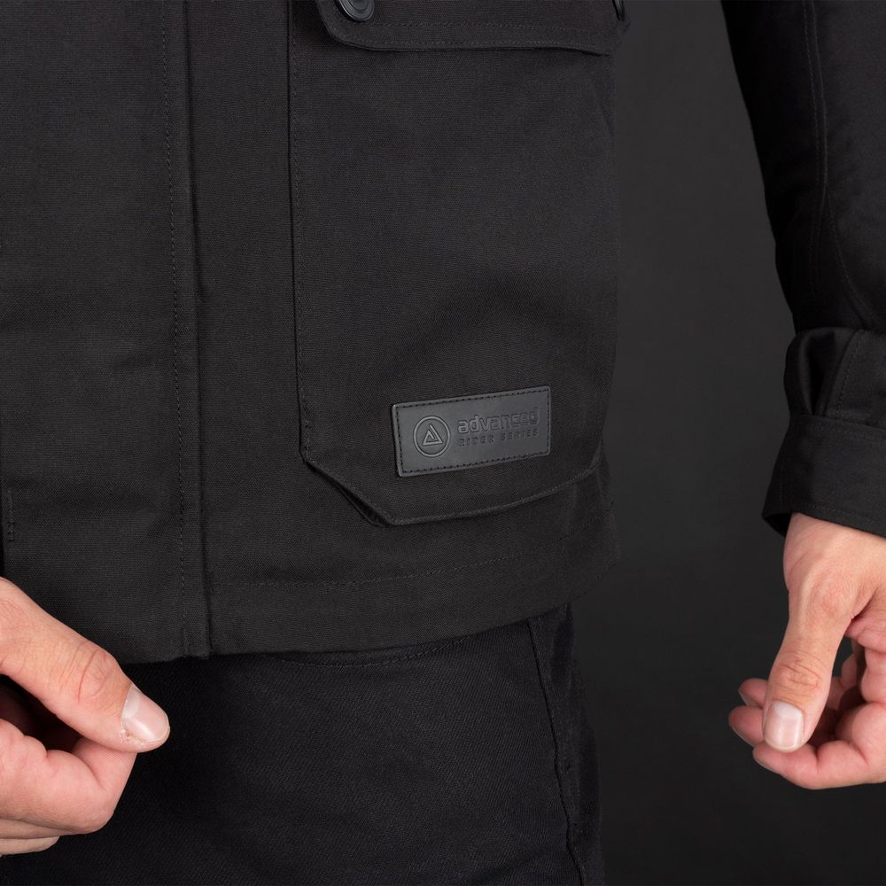 Oxford Barkston Dry2Dry Textile Jacket Black FREE 1 YEAR Returns, FREE UK Delivery | ThrottleChimp