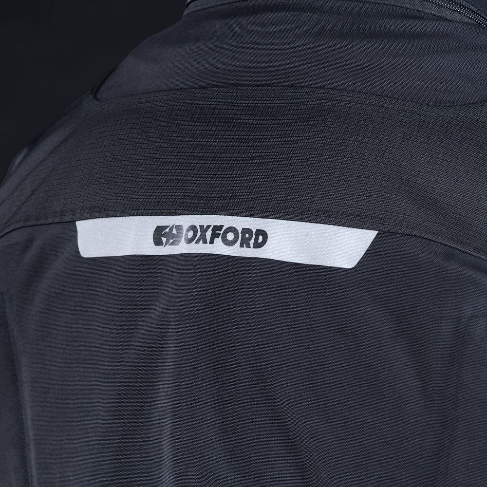 Oxford Stormland Dry2Dry Textile Jacket Tech Black FREE 1 YEAR Returns, FREE UK Delivery | ThrottleChimp