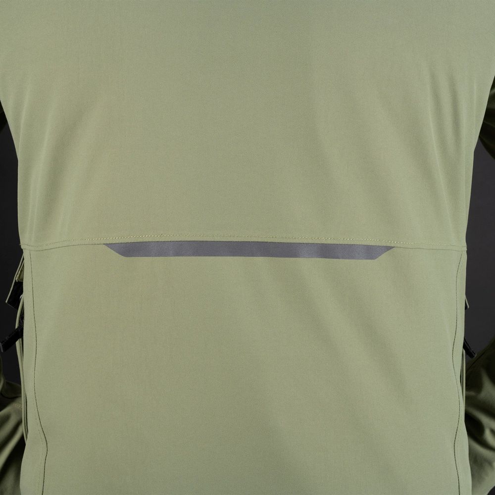 Oxford Barkston Dry2Dry Textile Jacket Khaki FREE 1 YEAR Returns, FREE UK Delivery | ThrottleChimp