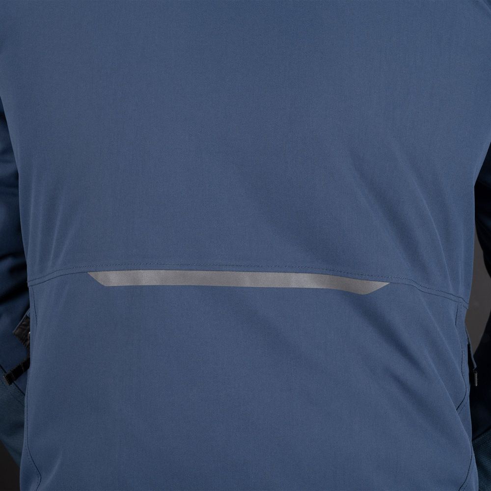 Oxford Barkston Dry2Dry Textile Jacket Navy FREE 1 YEAR Returns, FREE UK Delivery | ThrottleChimp