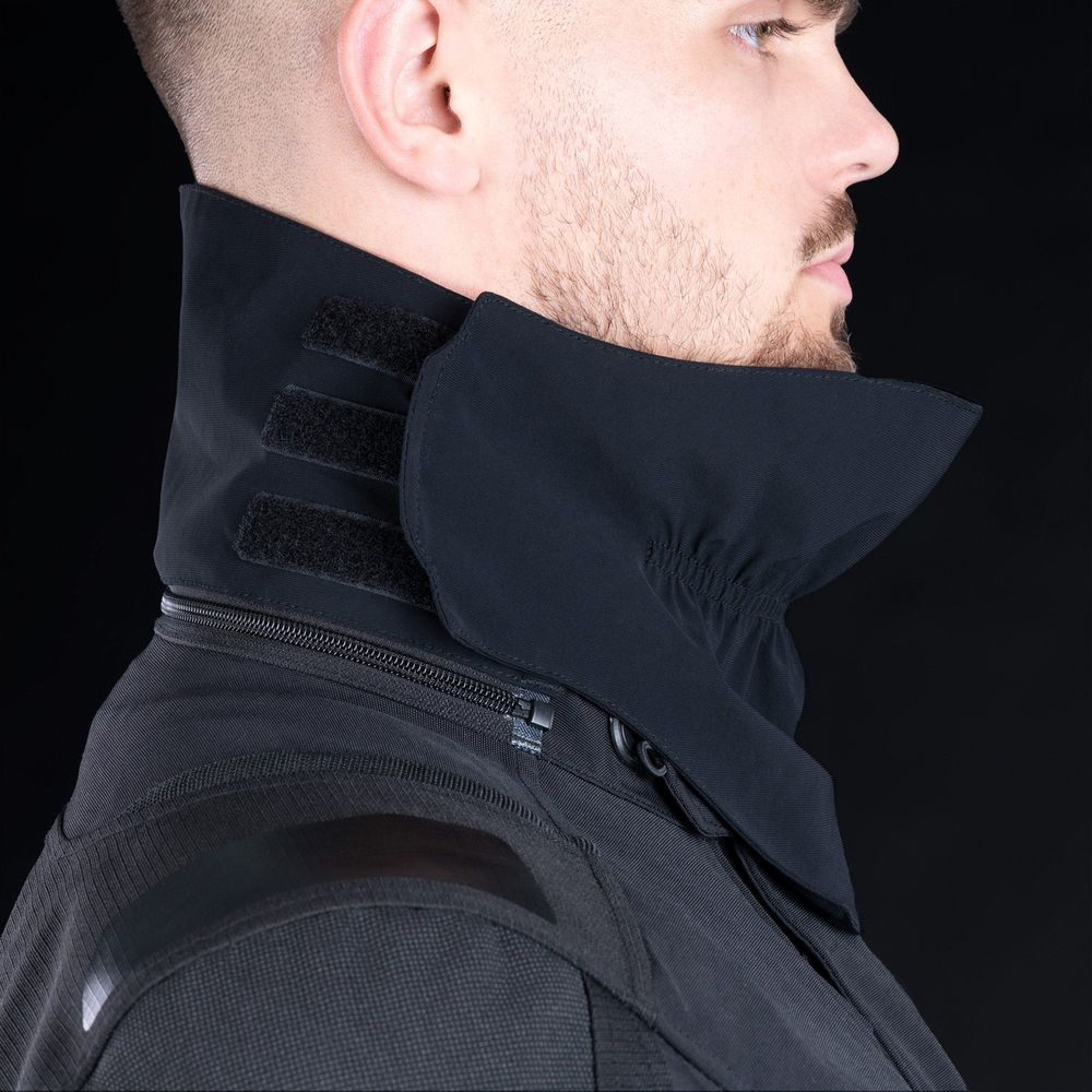 Oxford Stormland Dry2Dry Textile Jacket Tech Black FREE 1 YEAR Returns, FREE UK Delivery | ThrottleChimp