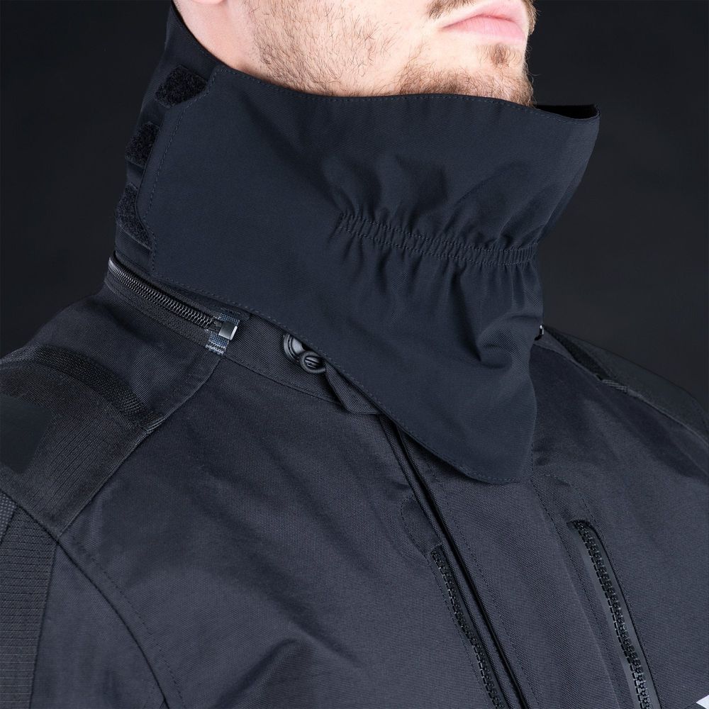 Oxford Stormland Dry2Dry Textile Jacket Tech Black FREE 1 YEAR Returns, FREE UK Delivery | ThrottleChimp