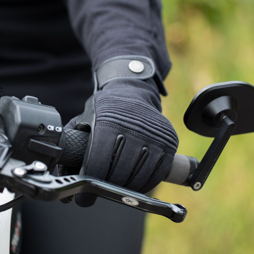 Oxford Kickback Ladies Textile Gloves Black FREE 1 YEAR Returns, FREE UK Delivery | ThrottleChimp
