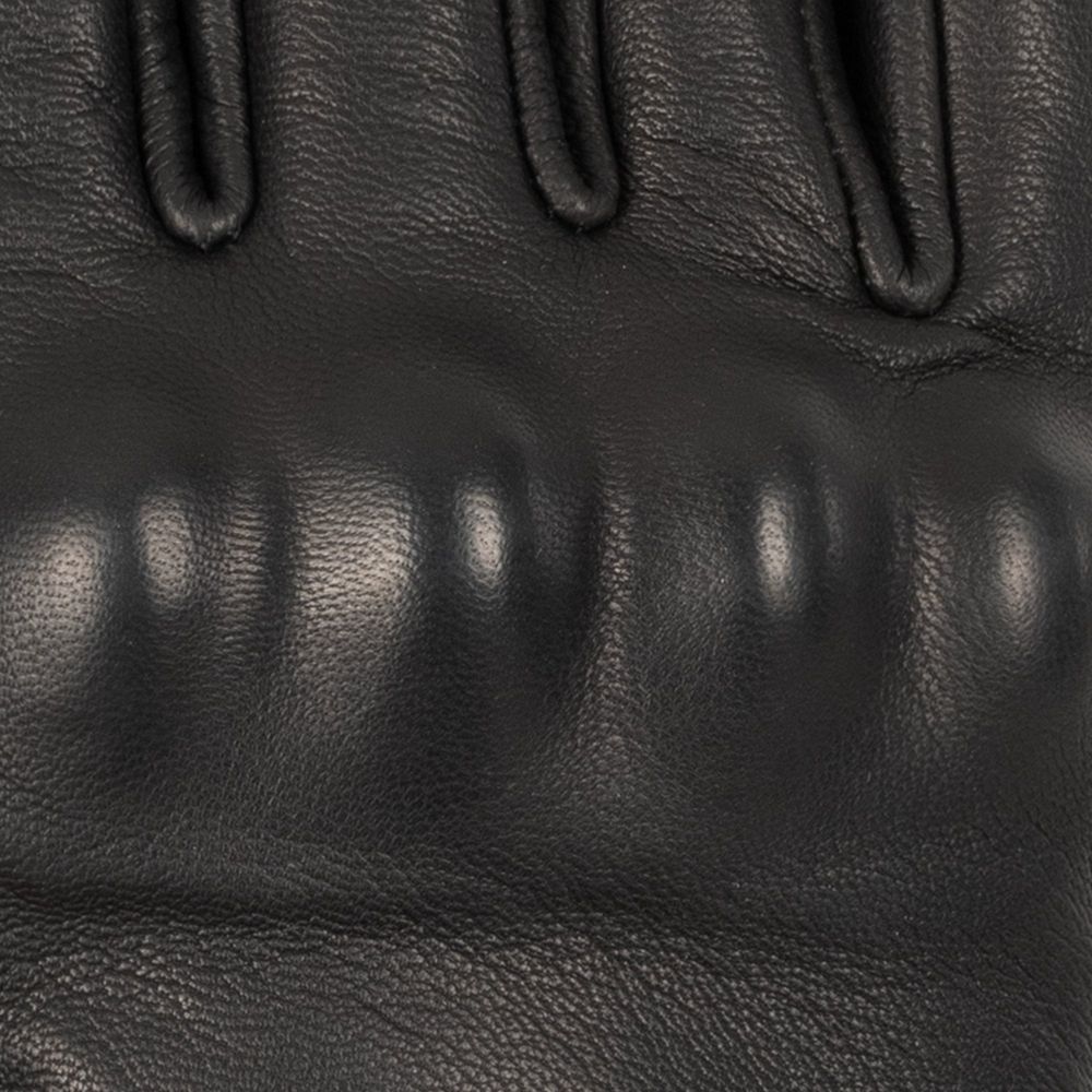 Oxford Henlow Leather Gloves Black FREE 1 YEAR Returns, FREE UK Delivery | ThrottleChimp