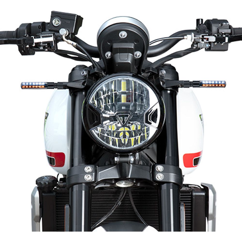 Oxford NightSlider Front Sequential Indicators Black With 2 Resistors FREE 1 YEAR Returns, FREE UK Delivery | ThrottleChimp