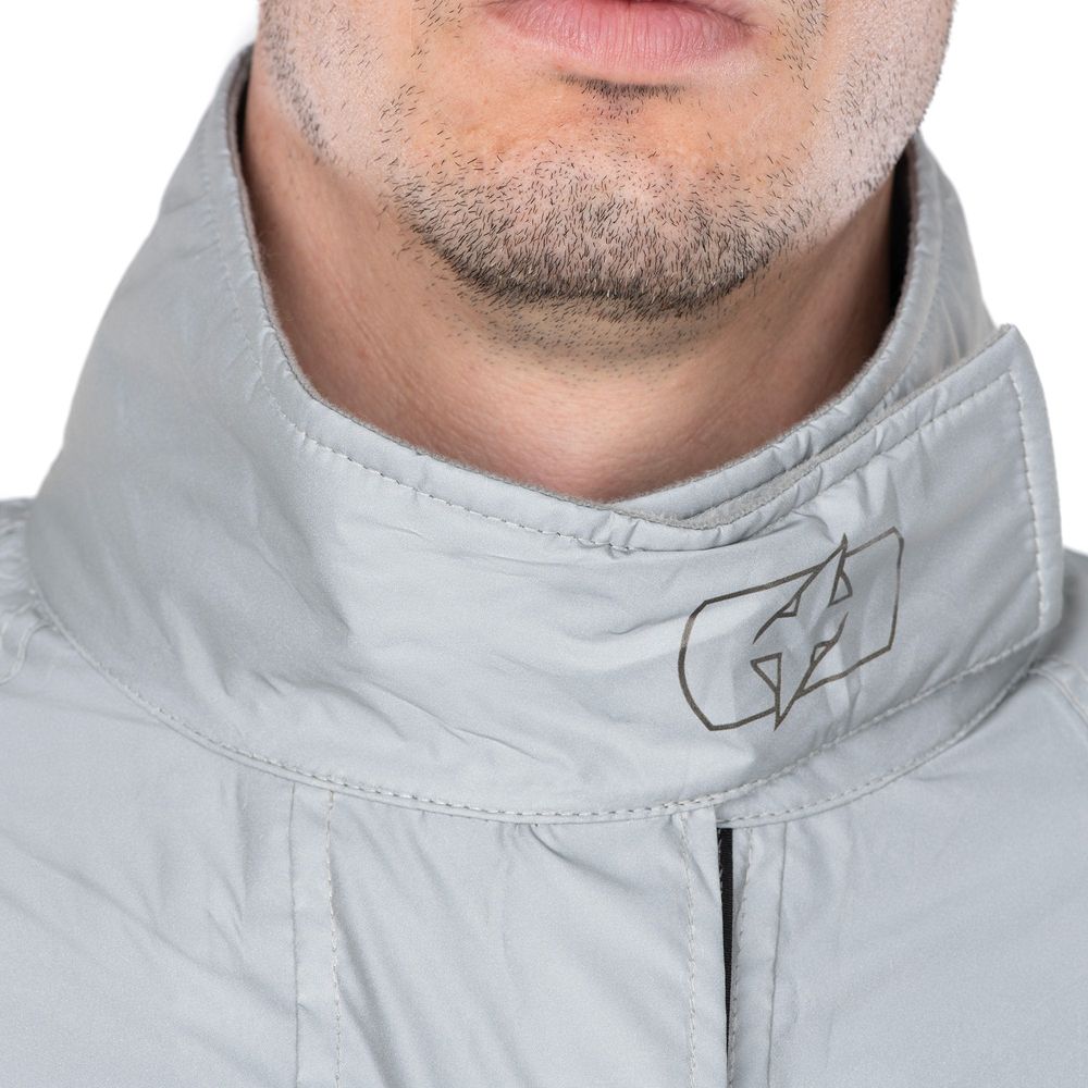 Oxford Rainseal Over Jacket Bright Reflective FREE 1 YEAR Returns, FREE UK Delivery | ThrottleChimp