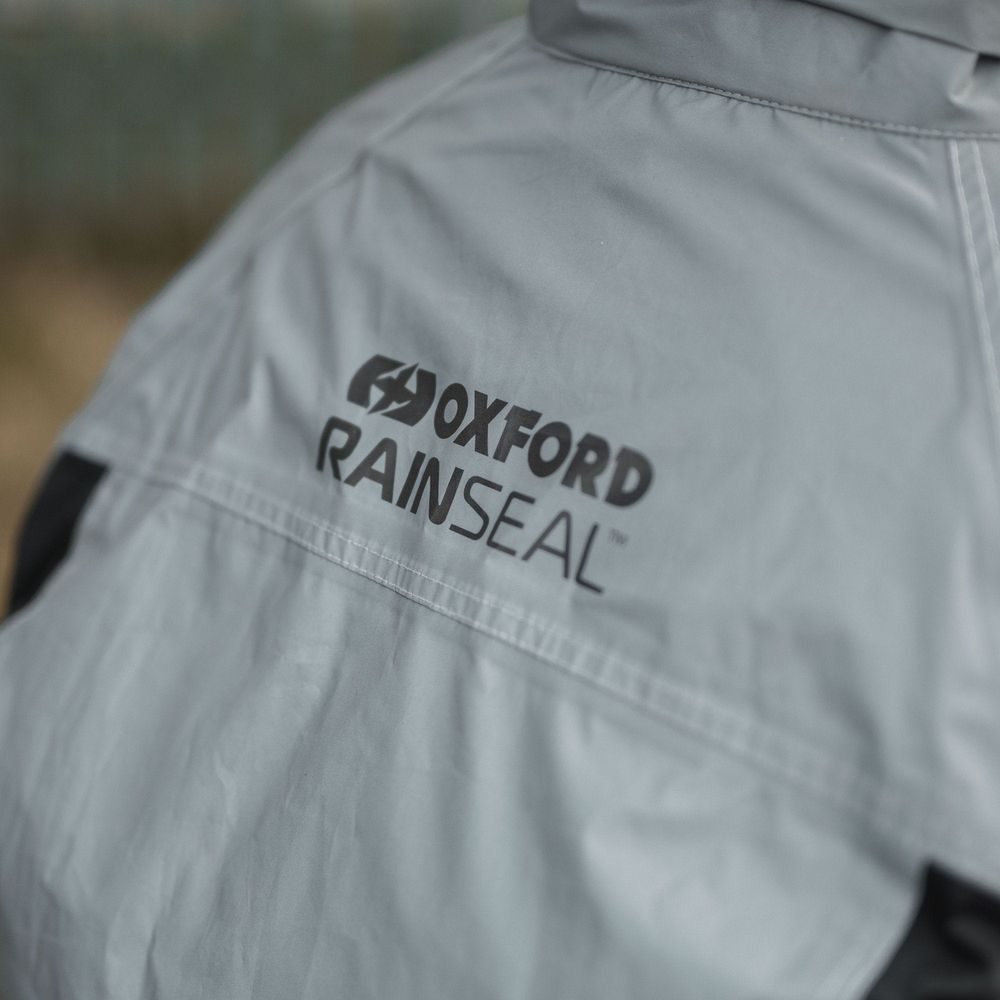 Oxford Rainseal Over Jacket Bright Reflective FREE 1 YEAR Returns, FREE UK Delivery | ThrottleChimp