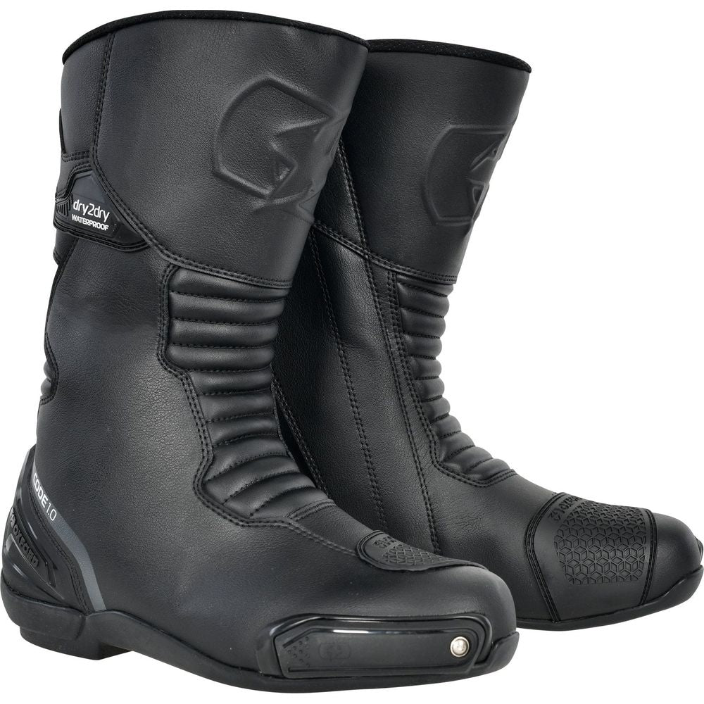 Oxford Code 1.0 Dry2Dry Boots Black FREE 1 YEAR Returns, FREE UK Delivery | ThrottleChimp