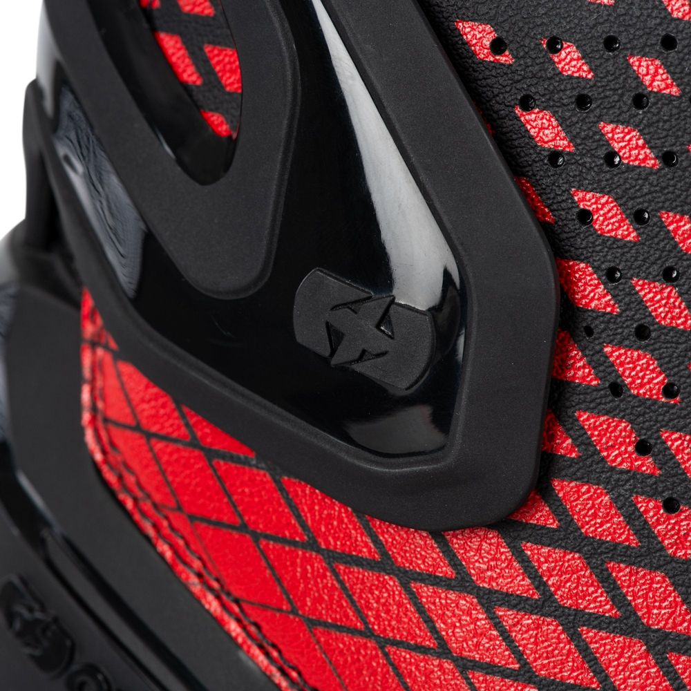 Oxford Nexus 1.0 Air Boots Black / White / Red FREE 1 YEAR Returns, FREE UK Delivery | ThrottleChimp
