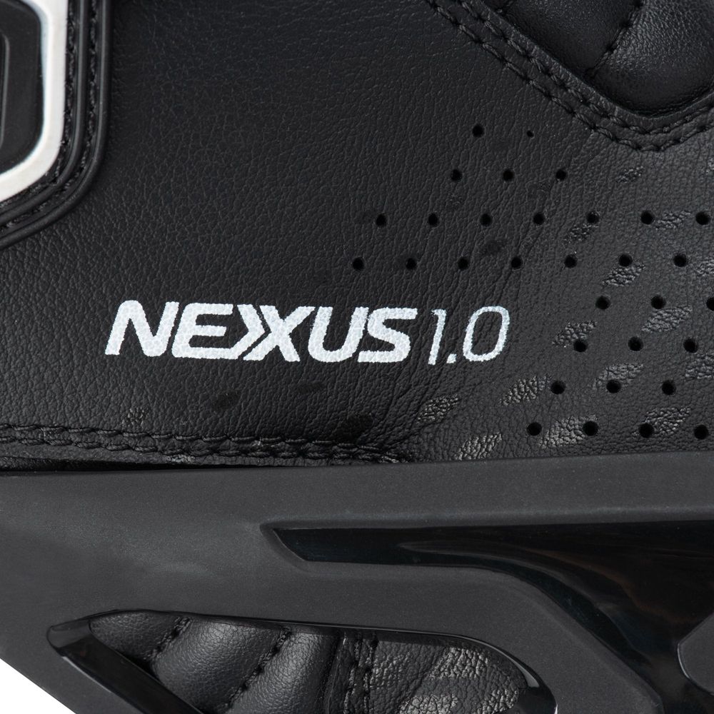 Oxford Nexus 1.0 Air Boots Black / White FREE 1 YEAR Returns, FREE UK Delivery | ThrottleChimp