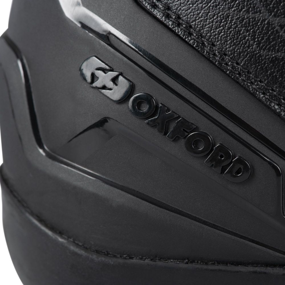 Oxford Nexus 1.0 Air Boots Black / White FREE 1 YEAR Returns, FREE UK Delivery | ThrottleChimp