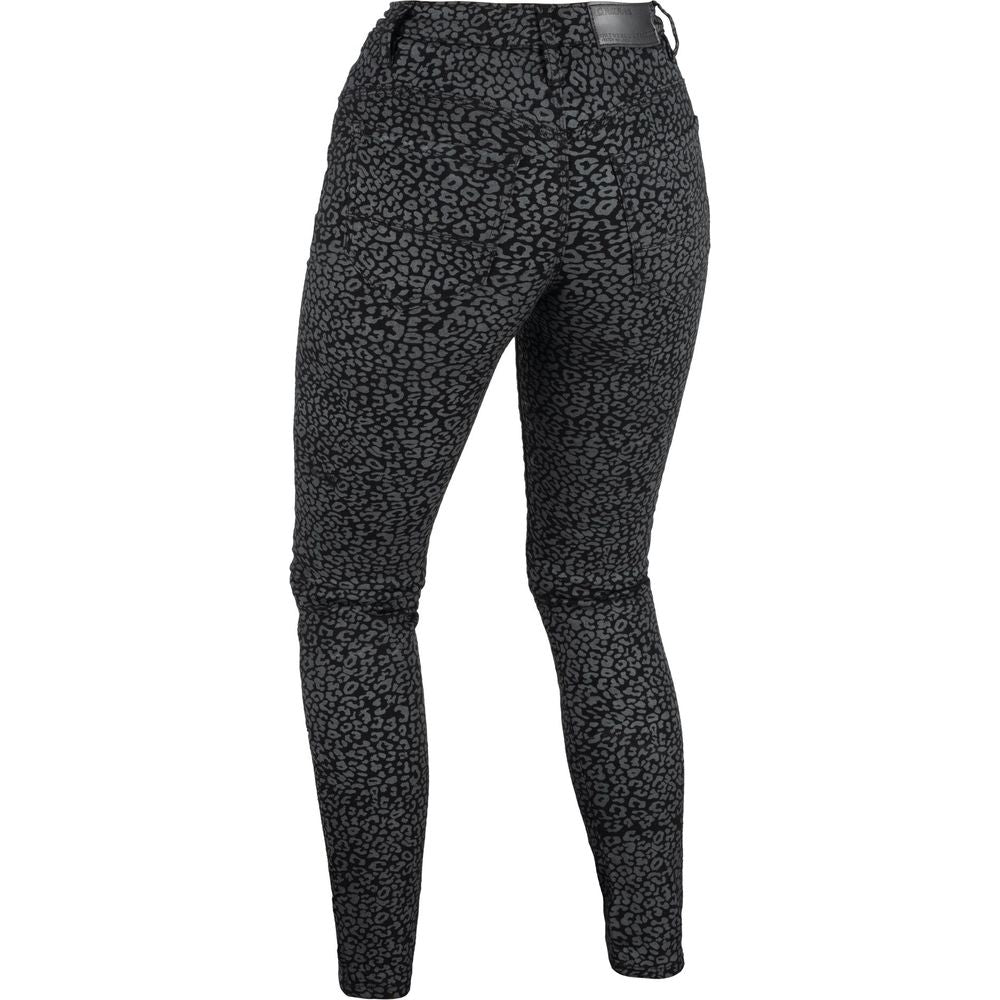 Oxford Original Approved AA Super Stretch Ladies Jeans Leopard FREE 1 YEAR Returns, FREE UK Delivery | ThrottleChimp