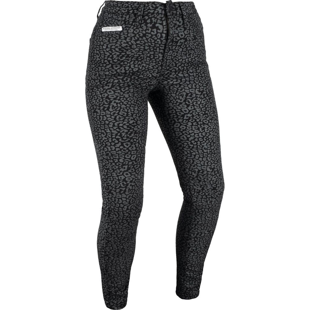 Oxford Original Approved AA Super Stretch Ladies Jeans Leopard FREE 1 YEAR Returns, FREE UK Delivery | ThrottleChimp