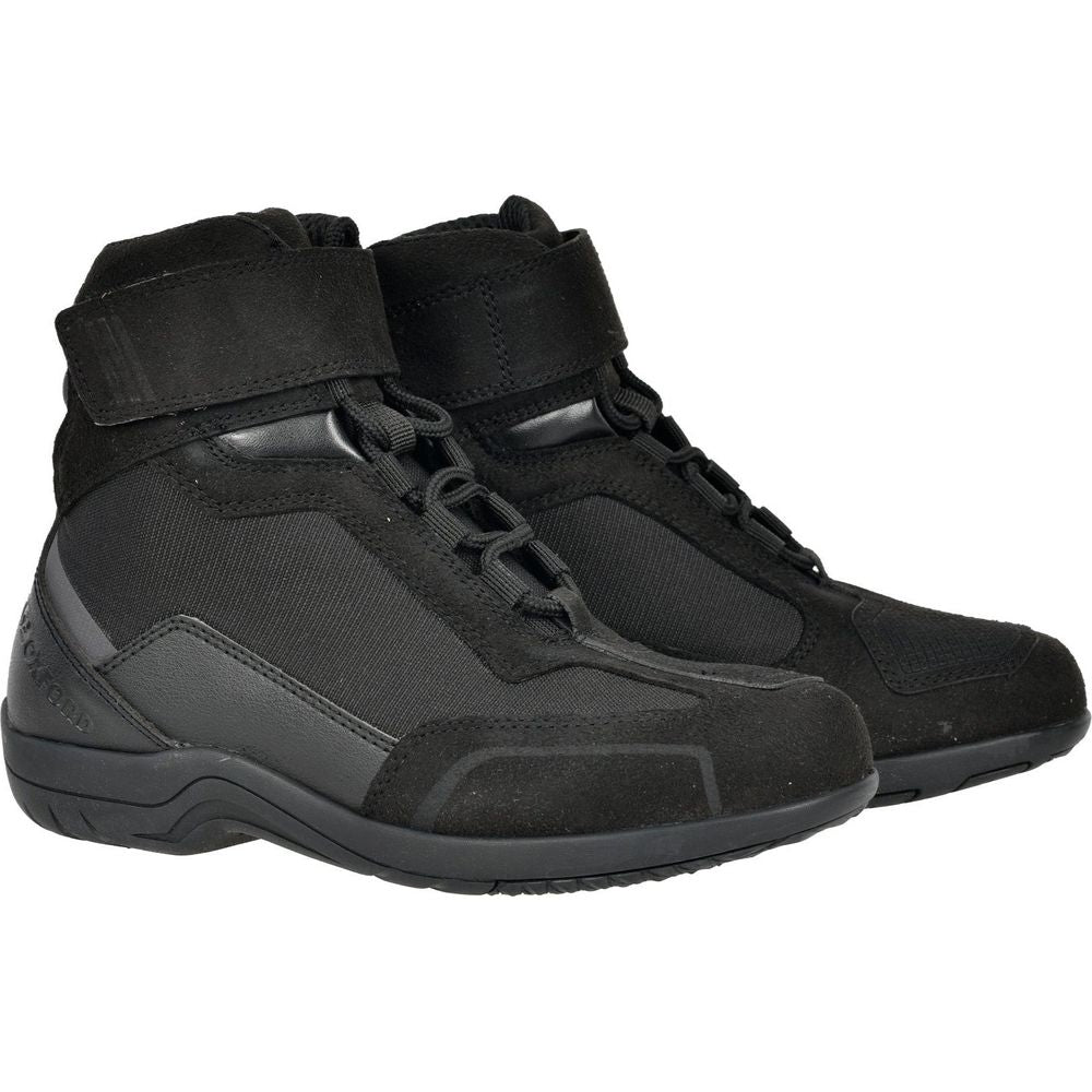Oxford Spartan Air Ladies Short Boots Black FREE 1 YEAR Returns, FREE UK Delivery | ThrottleChimp