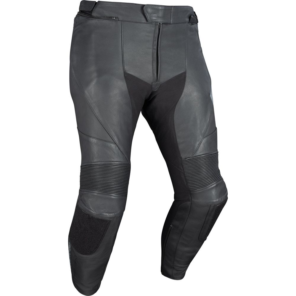Oxford Cypher 1.0 Leather Trouser Stealth Black FREE 1 YEAR Returns, FREE UK Delivery | ThrottleChimp