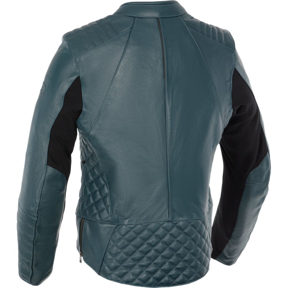 Oxford Radley Ladies Leather Jacket Teal FREE 1 YEAR Returns, FREE UK Delivery | ThrottleChimp