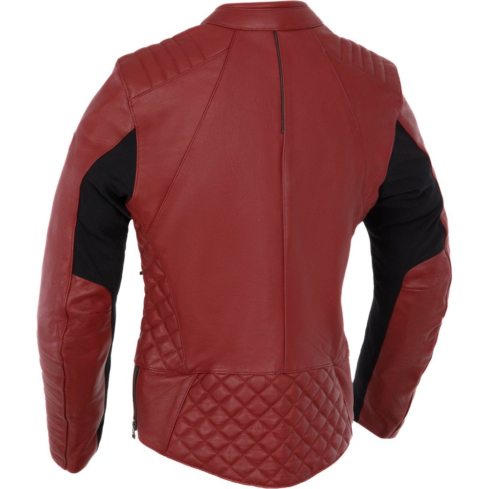 Oxford Radley Ladies Leather Jacket Red FREE 1 YEAR Returns, FREE UK Delivery | ThrottleChimp