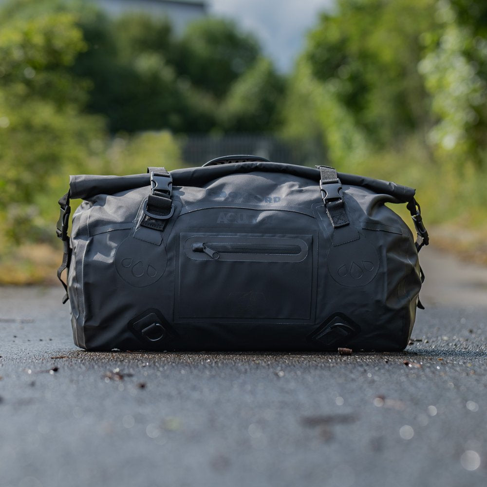 Oxford Aqua T20 Roll Bag Black - 20 Litres FREE 1 YEAR Returns, FREE UK Delivery | ThrottleChimp