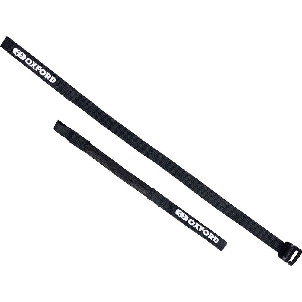 Oxford Atlas G Hook Straps Pair Black - 17mm x 1.2m FREE 1 YEAR Returns, FREE UK Delivery | ThrottleChimp