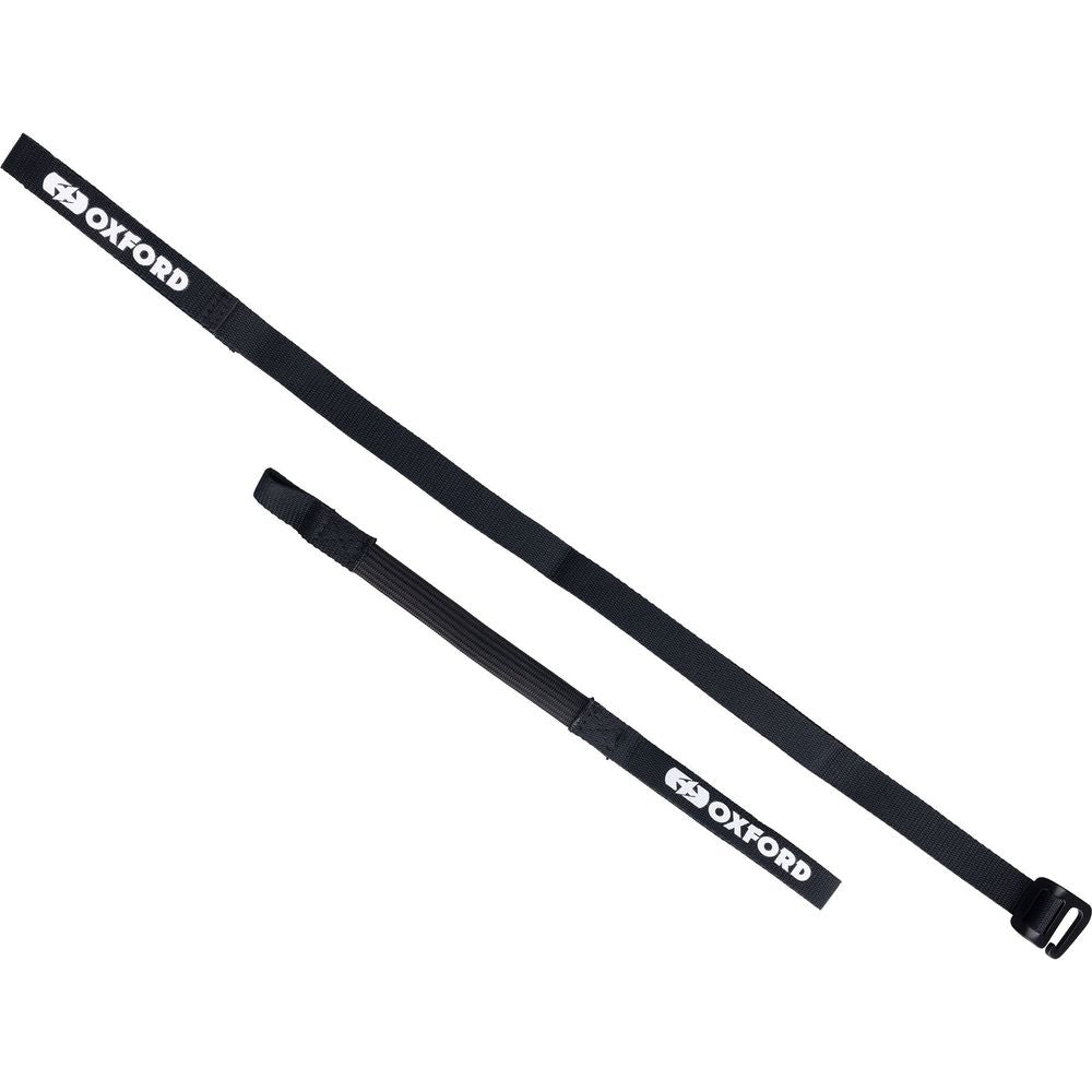 Oxford Atlas G Hook Straps Pair Black - 17mm x 2.0m FREE 1 YEAR Returns, FREE UK Delivery | ThrottleChimp