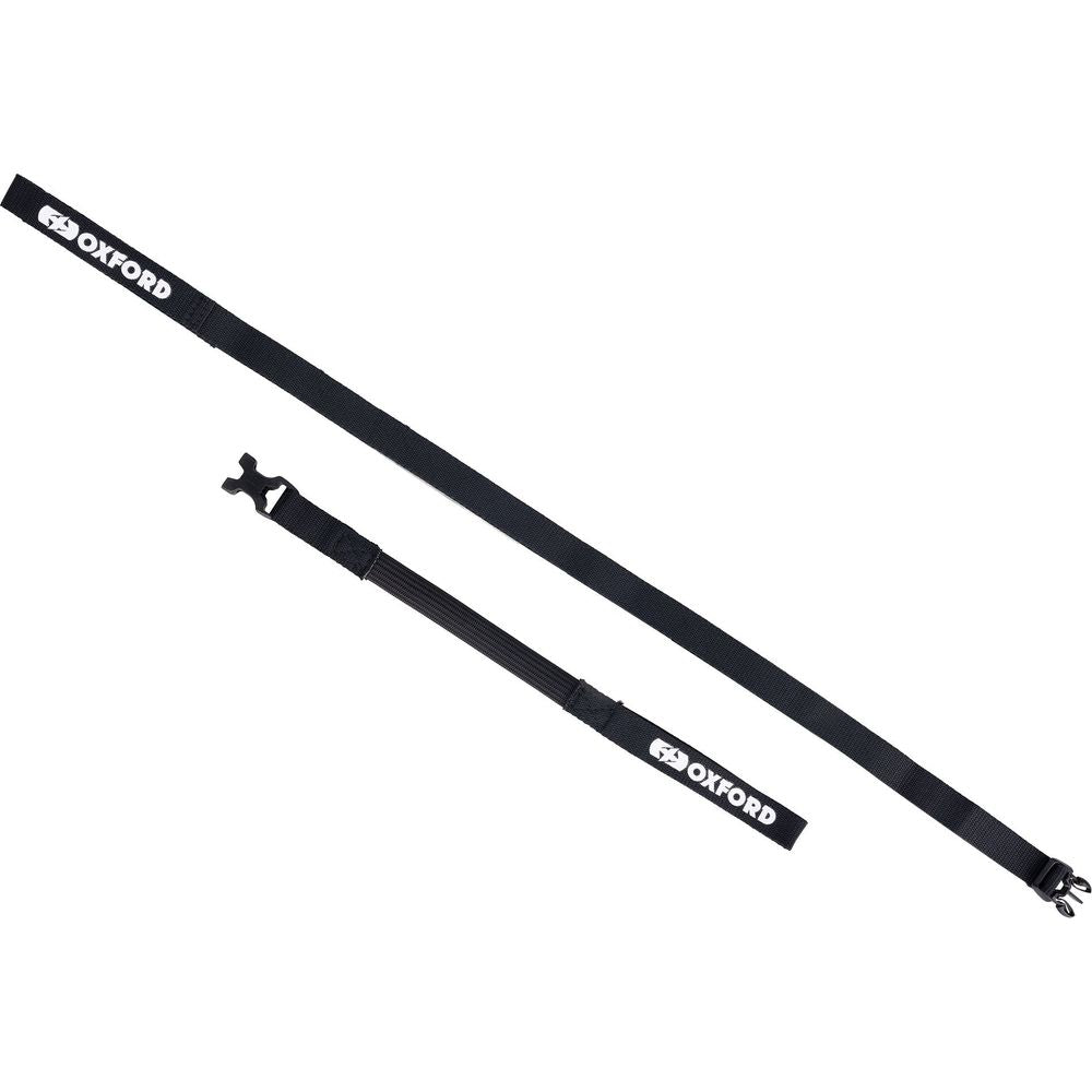 Oxford Atlas B Clip Straps Pair Black - 17mm x 2.0m FREE 1 YEAR Returns, FREE UK Delivery | ThrottleChimp