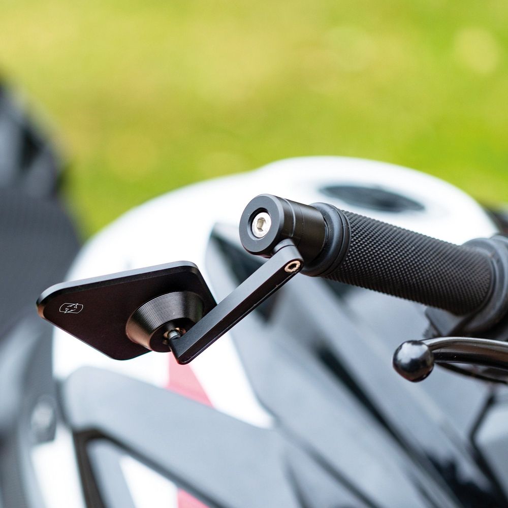 Oxford Arrow 360 Bar End Mirror Black FREE 1 YEAR Returns, FREE UK Delivery | ThrottleChimp