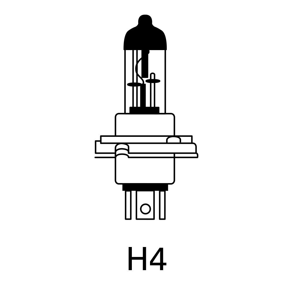 Oxford H4 Headlamp Bulb FREE 1 YEAR Returns, FREE UK Delivery | ThrottleChimp