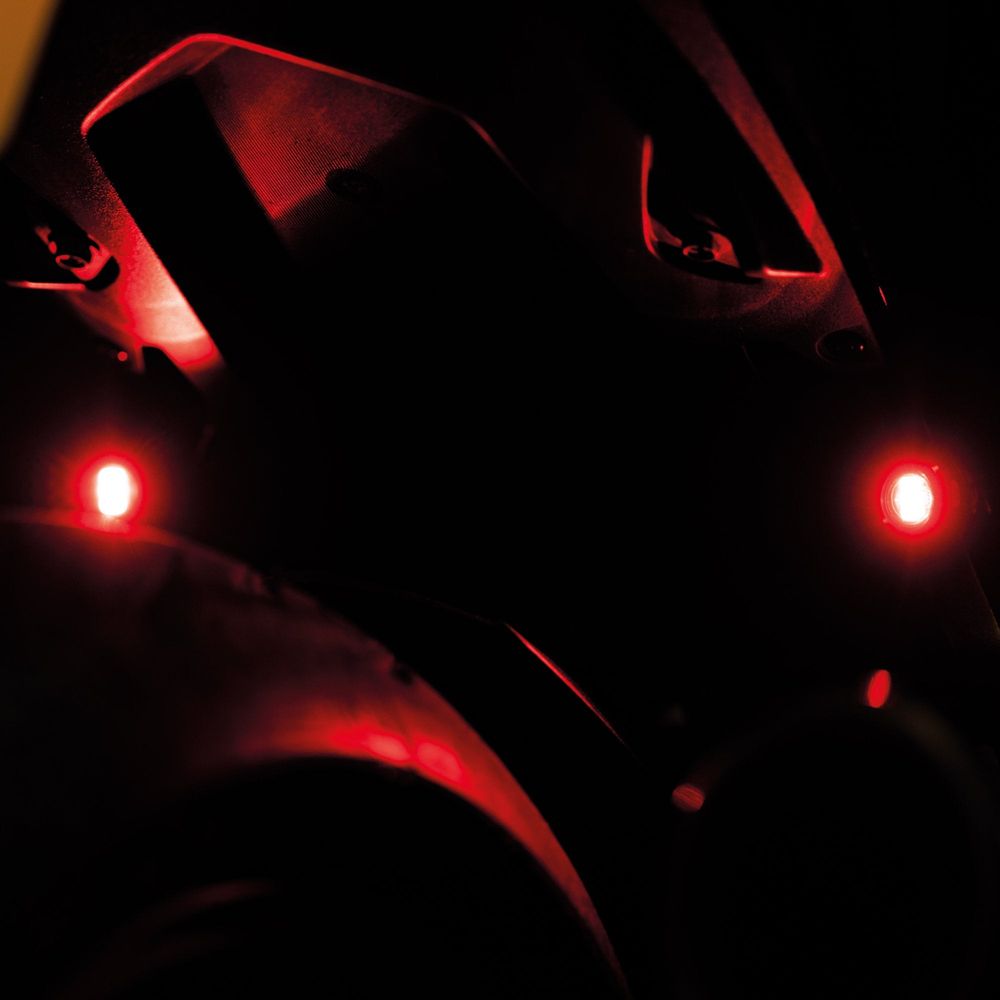 Oxford Rear Run Lights Black FREE 1 YEAR Returns, FREE UK Delivery | ThrottleChimp