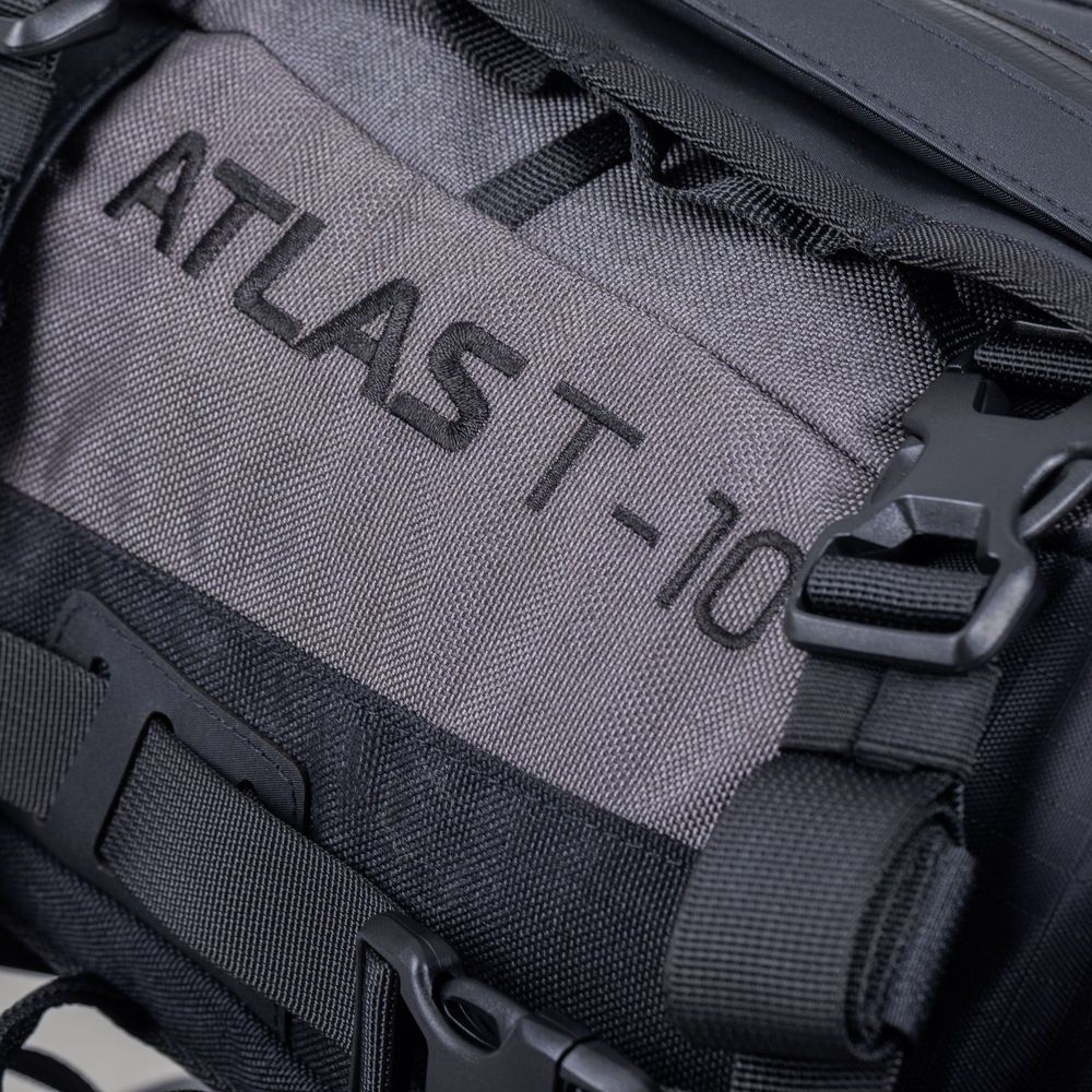 Oxford Atlas T-10 Advanced Tour Pack Charcoal / Black - 10 Liter FREE 1 YEAR Returns, FREE UK Delivery | ThrottleChimp