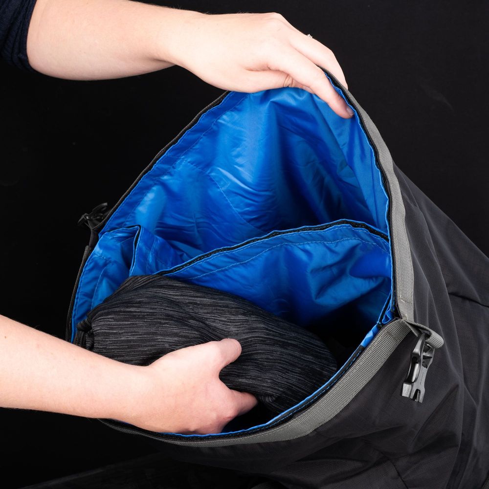 Oxford Atlas T-30 Advanced Tour Pack Charcoal / Black - 30 Liter FREE 1 YEAR Returns, FREE UK Delivery | ThrottleChimp