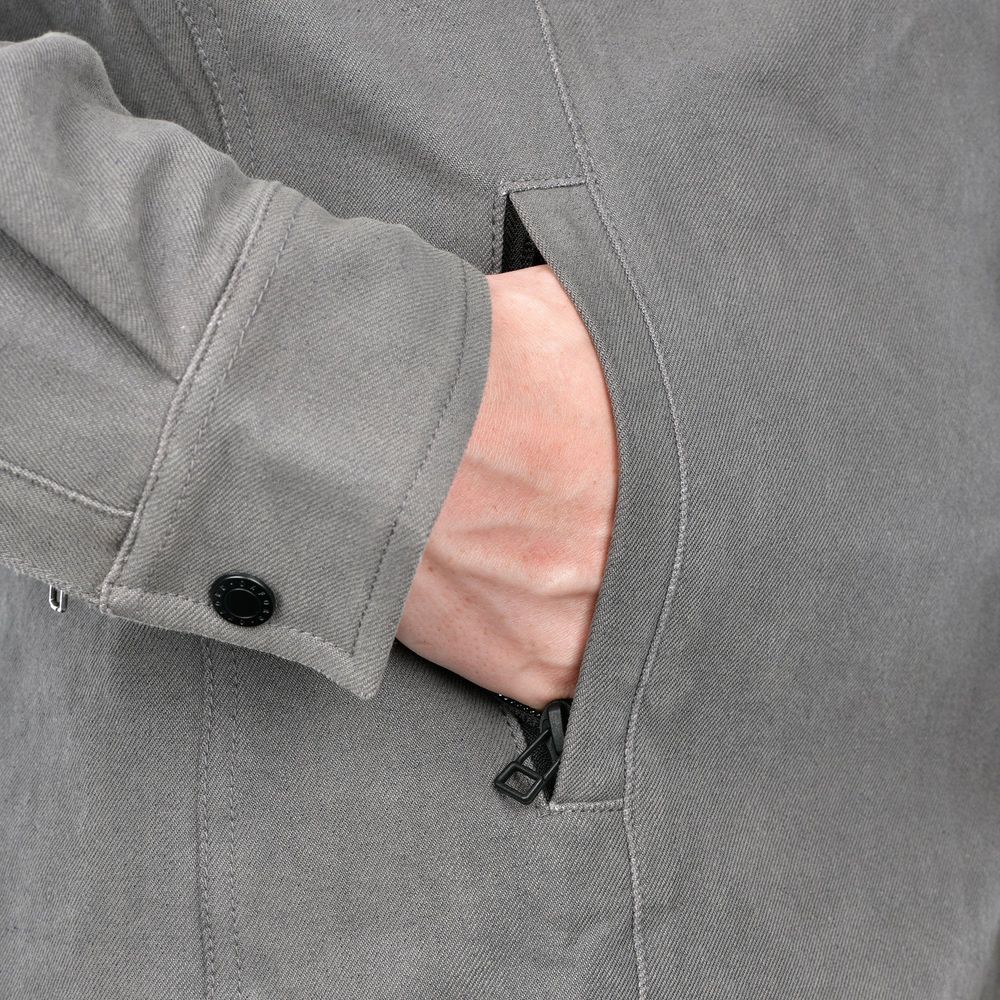 Oxford Original Approved AA Ridgeback Shirt Grey FREE 1 YEAR Returns, FREE UK Delivery | ThrottleChimp