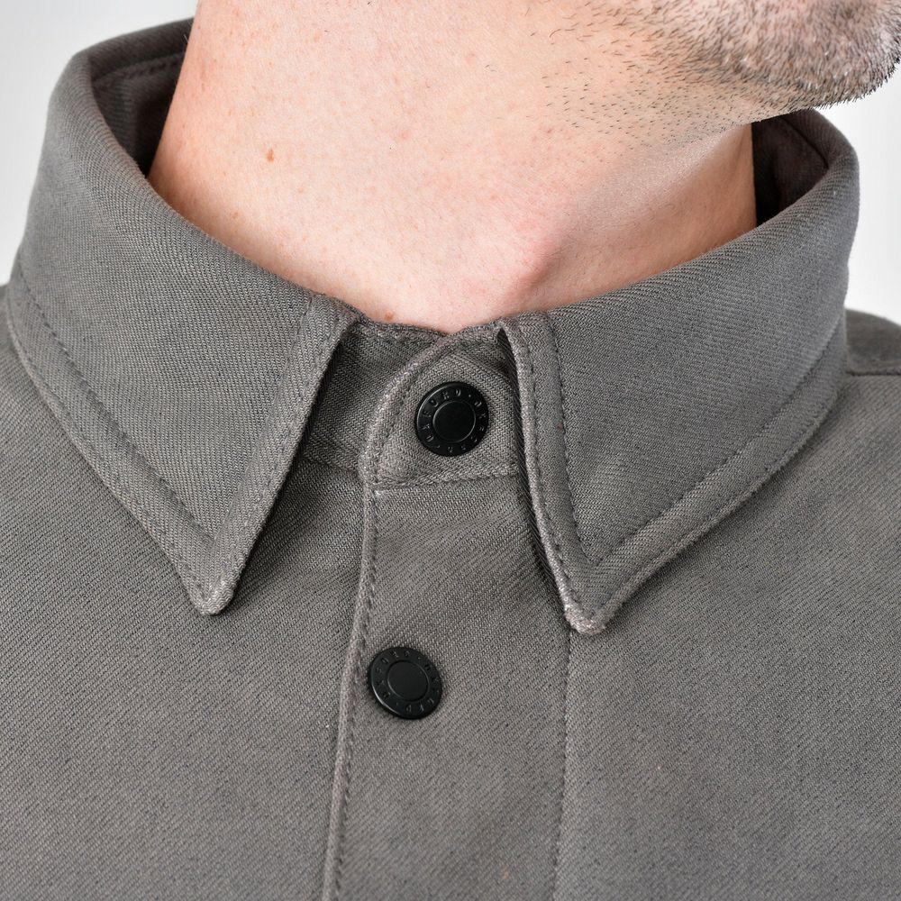 Oxford Original Approved AA Ridgeback Shirt Grey FREE 1 YEAR Returns, FREE UK Delivery | ThrottleChimp