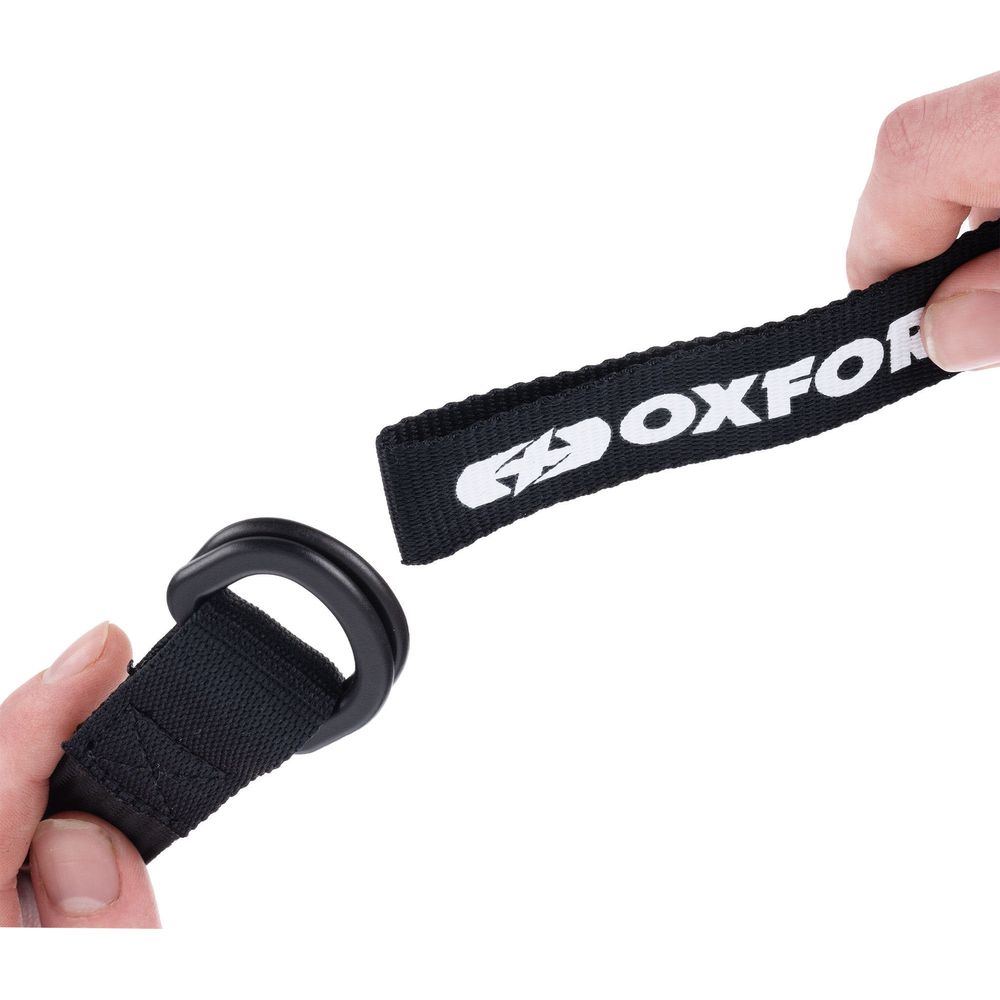 Oxford Atlas D Ring Straps Pair Black - 26mm x 1.2m FREE 1 YEAR Returns, FREE UK Delivery | ThrottleChimp