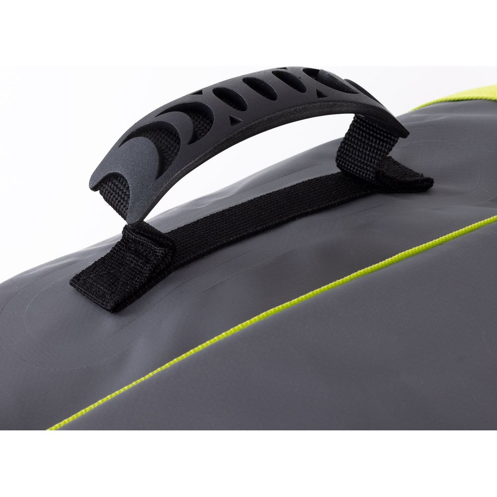 Oxford Aqua D50 Duffle Bag Black / Grey / Fluo Yellow - 50 Litres FREE 1 YEAR Returns, FREE UK Delivery | ThrottleChimp
