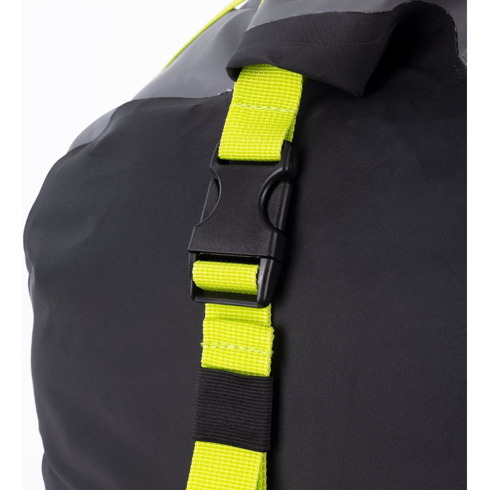 Oxford Aqua D50 Duffle Bag Black / Grey / Fluo Yellow - 50 Litres FREE 1 YEAR Returns, FREE UK Delivery | ThrottleChimp