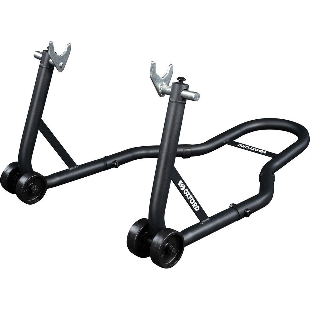 Oxford Big Black Bike Rear Paddock Stand FREE 1 YEAR Returns, FREE UK Delivery | ThrottleChimp