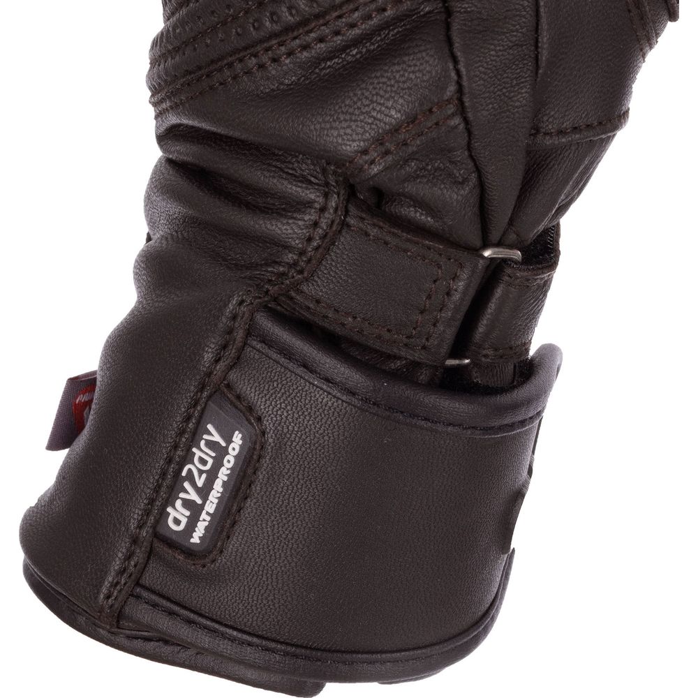 Oxford Hamilton Waterproof Ladies Leather Gloves Brown FREE 1 YEAR Returns, FREE UK Delivery | ThrottleChimp