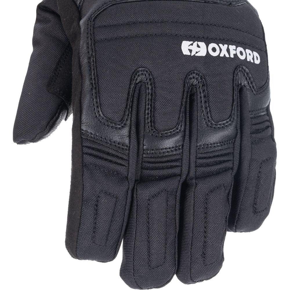 Spartan Waterproof Ladies Textile Gloves Black FREE 1 YEAR Returns, FREE UK Delivery | ThrottleChimp
