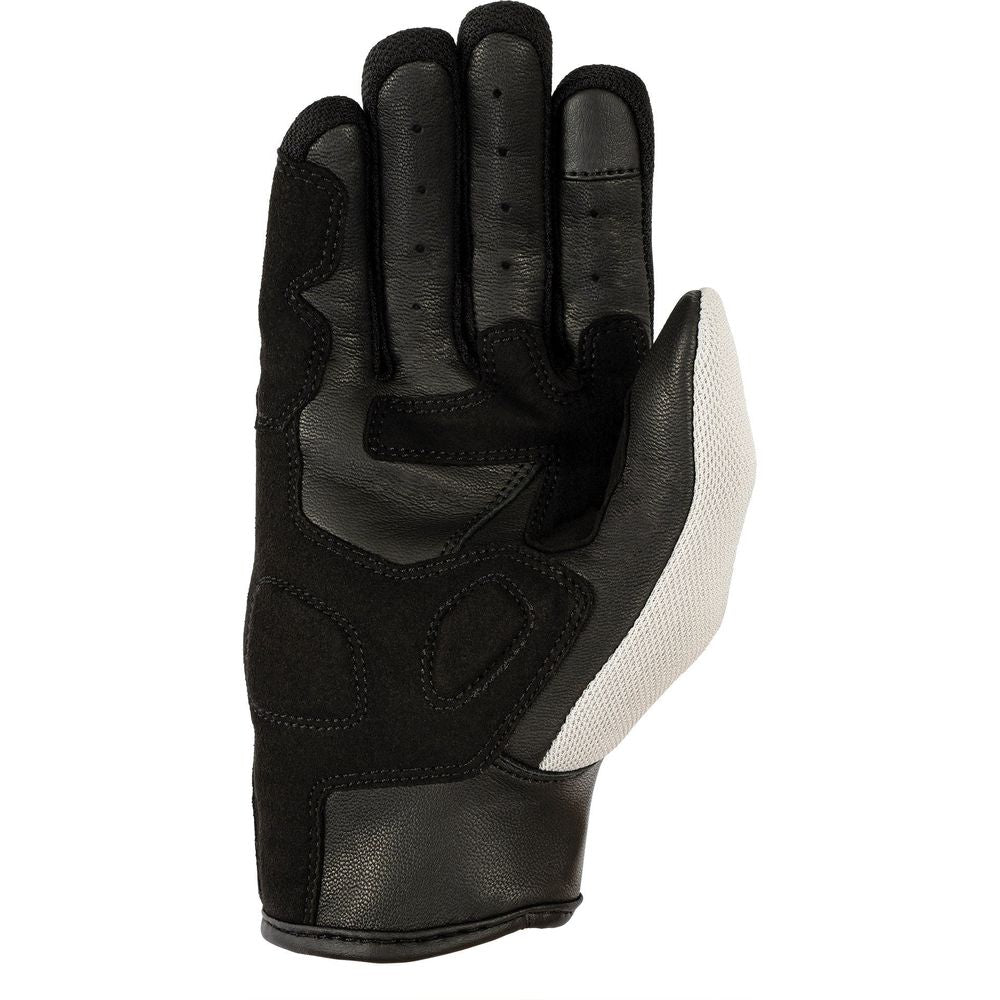 Oxford Dakar 1.0 Ladies Textile Gloves Silver / Black FREE 1 YEAR Returns, FREE UK Delivery | ThrottleChimp