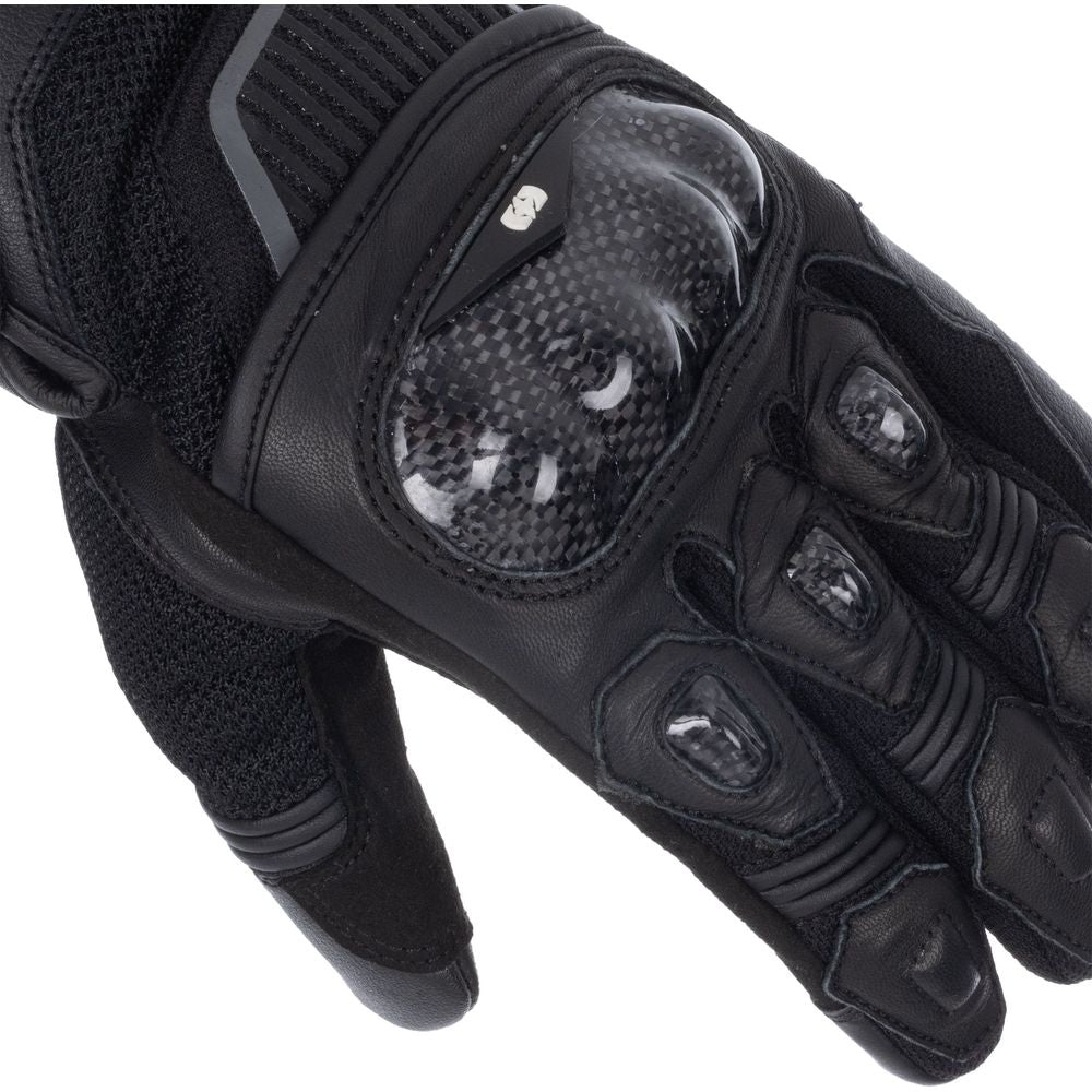 Oxford RP-4S 3.0 Leather Gloves Stealth Black FREE 1 YEAR Returns, FREE UK Delivery | ThrottleChimp