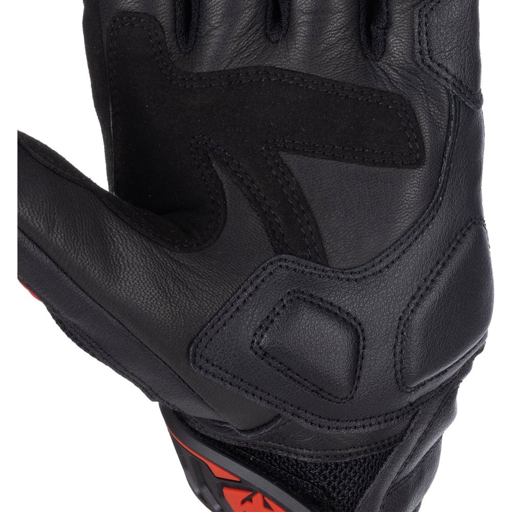 Oxford RP-4S 3.0 Leather Gloves White / Black / Red FREE 1 YEAR Returns, FREE UK Delivery | ThrottleChimp